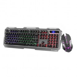 Gaming Keyboard and Mouse Combo (USB, Braided Cable)